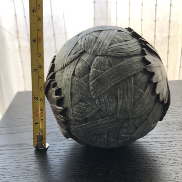 Basket Weave Orb Accent Decor - Picture 9 of 9